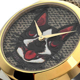 Buy Shop Gucci G-Timeless Brown Dial Brown Leather Strap Unisex Watch - YA1264057 USA Online