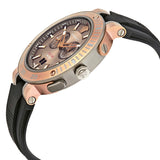 Buy Shop Versace V Extreme Chronograph Brown Tone Dial Black Rubber Strap Watch for Men - VCN030017 USA Online
