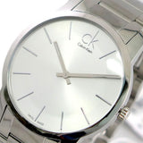 Buy Shop Calvin Klein City Silver Dial Silver Steel Strap Watch for Men - K2G21126 USA Online