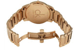 Buy Shop Calvin Klein City White Dial Rose Gold Steel Strap Watch for Men - K2G21646 USA Online