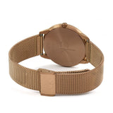 Buy Shop Calvin Klein Minimal Quartz Pink Gold Dial Pink Gold Mesh Bracelet Watch for Men - K3M11TFK USA Online