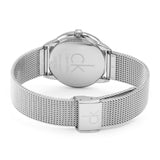 Buy Shop Calvin Klein Minimal White Dial Silver Mesh Bracelet Watch for Women - K3M2212Y USA Online