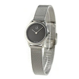 Buy Shop Calvin Klein Minimal Grey Dial Silver Mesh Bracelet Watch for Women - K3M2312X USA Online