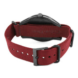 Buy Shop Calvin Klein Tone Maroon Dial Maroon NATO Strap Watch for Men - K7K514UP USA Online