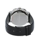 Buy Shop Calvin Klein Chronograph Blue Dial Black Leather Strap Watch for Men - K8Q371CN USA Online