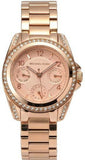Buy Shop Michael Kors Blair Rose Gold Dial Rose Gold Steel Strap Watch for Women - MK5613 USA Online