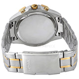 Buy Shop Fossil Garrett Analog Black Dial Two Tone Steel Strap Watch for Men - FS5771 USA Online