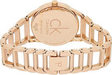 Buy Shop Calvin Klein Stately White Dial Gold Steel Strap Watch for Women - K3G2362W USA Online