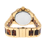 Buy Shop Michael Kors Camille Chronograph Brown Dial Two Tone Steel Strap Watch For Women - MK7269 USA Online