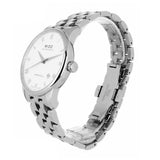 Buy Shop Mido Baroncelli II Automatic White Dial Silver Steel Strap Watch For Men - M8600.4.26.1 USA Online