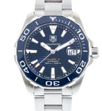 Buy Shop Tag Heuer Aquaracer Blue Dial Watch for Men - WAY211C.BA0928 USA Online