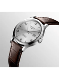 Buy Shop Longines Record Automatic Stainless Steel 40mm Watch for Men - L2.821.4.76.2 USA Online