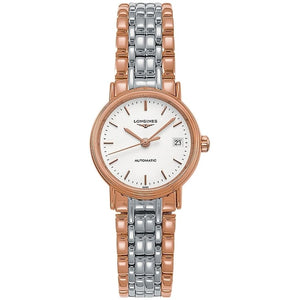 Buy Shop Longines Presence 30mm Automatic Two Tone Watch for Women - L4.321.1.12.7 USA Online