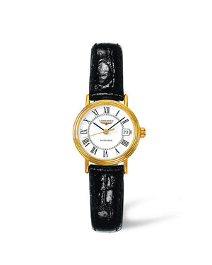 Buy Shop Longines Presence Automatic White Dial Black Watch for Women - L4.321.2.11.2 USA Online