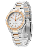 Tag Heuer Aquaracer Calibre 5 41mm Automatic White Dial Silver Steel Strap Watch for Men - WAY2150.BD0911