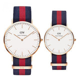Buy Shop Daniel Wellington Classic Oxford White Dial Two Tone NATO Strap Watch For Women - DW00100029 USA Online