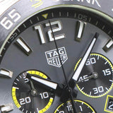 Tag Heuer Formula 1 Ayrton Senna Special Edition Grey Dial Silver Steel Strap Watch for Men - CAZ101AF.BA0637