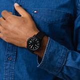 Buy Shop Lacoste 12.12 Black Dial Black Silicon Strap Watch for Men - 2010986 USA Online