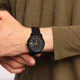 Buy Shop Lacoste 12.12 Black Dial Black Silicon Strap Watch for Men - 2011010 USA Online
