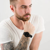 Buy Shop Lacoste 12.12 Black Dial Black Silicon Strap Watch for Men - 2011010 USA Online