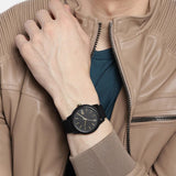 Buy Shop Lacoste 12.12 Black Dial Black Silicon Strap Watch for Men - 2011010 USA Online