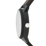 Buy Shop Lacoste 12.12 Black Dial Black Silicon Strap Watch for Men - 2011071 USA Online