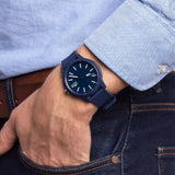 Buy Shop Lacoste 12.12 Blue Dial Blue Silicon Strap Watch for Men - 2010987 USA Online