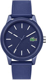 Buy Shop Lacoste 12.12 Blue Dial Blue Silicon Strap Watch for Men - 2010987 USA Online