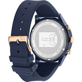 Buy Shop Lacoste 12.12 Blue Dial Blue Silicon Strap Watch for Men - 2011013 USA Online