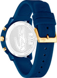 Buy Shop Lacoste 12.12 Blue Dial Blue Silicon Strap Watch for Men - 2011248 USA Online