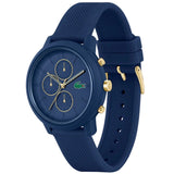 Buy Shop Lacoste 12.12 Blue Dial Blue Silicon Strap Watch for Men - 2011248 USA Online