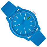 Buy Shop Lacoste 12.12 Blue Dial Blue Silicone Strap Watch for Men - 2011193 USA Online