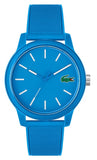 Buy Shop Lacoste 12.12 Blue Dial Blue Silicone Strap Watch for Men - 2011193 USA Online