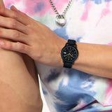 Buy Shop Lacoste 12.12 Chronograph Black Dial Black Silicon Strap Watch for Men - 2011012 USA Online