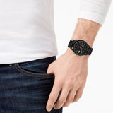 Buy Shop Lacoste 12.12 Chronograph Black Dial Black Silicon Strap Watch for Men - 2011012 USA Online