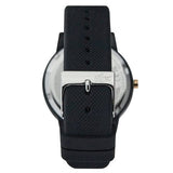 Buy Shop Lacoste 12.12 Chronograph Black Dial Black Silicon Strap Watch for Men - 2011012 USA Online