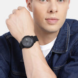 Buy Shop Lacoste 12.12 Chronograph Black Dial Black Silicon Strap Watch for Men - 2011243 USA Online