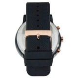 Buy Shop Lacoste 12.12 Chronograph Black Dial Black Silicon Strap Watch for Men - 2011247 USA Online