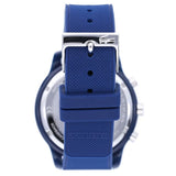 Buy Shop Lacoste 12.12 Chronograph Blue Dial Blue Silicon Strap Watch for Men - 2010970 USA Online