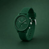 Buy Shop Lacoste 12.12 Chronograph Green Dial Green Silicon Strap Watch for Men - 2011245 USA Online