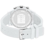 Buy Shop Lacoste 12.12 Chronograph White Dial White Silicon Strap Watch for Men - 2010974 USA Online
