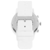 Buy Shop Lacoste 12.12 Chronograph White Dial White Silicon Strap Watch for Men - 2011246 USA Online