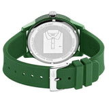 Buy Shop Lacoste 12.12 Green Dial Green Silicone Strap Watch for Men - 2010985 USA Online