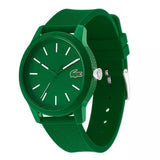 Buy Shop Lacoste 12.12 Green Dial Green Silicone Strap Watch for Men - 2010985 USA Online