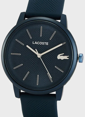 Buy Shop Lacoste 12.12 Move Blue Dial Blue Silicon Strap Watch for Men - 2011241 USA Online