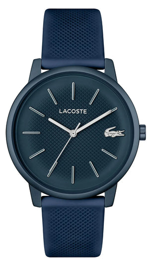 Buy Shop Lacoste 12.12 Move Blue Dial Blue Silicon Strap Watch for Men - 2011241 USA Online