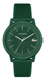Buy Shop Lacoste 12.12 Move Green Dial Green Silicon Strap Watch for Men - 2011238 USA Online