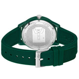 Buy Shop Lacoste 12.12 White Dial Green Silicon Strap Watch for Men - 2011135 USA Online
