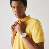 Buy Shop Lacoste 12.12 White Dial White Silicon Strap Watch for Men - 2010984 USA Online
