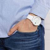 Buy Shop Lacoste 12.12 White Dial White Silicon Strap Watch for Men - 2010984 USA Online